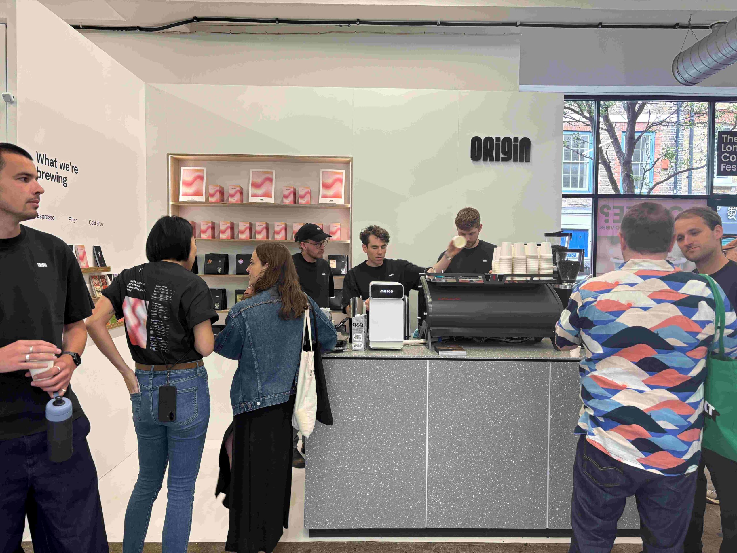 Visitors interacting at a recent exhibition event